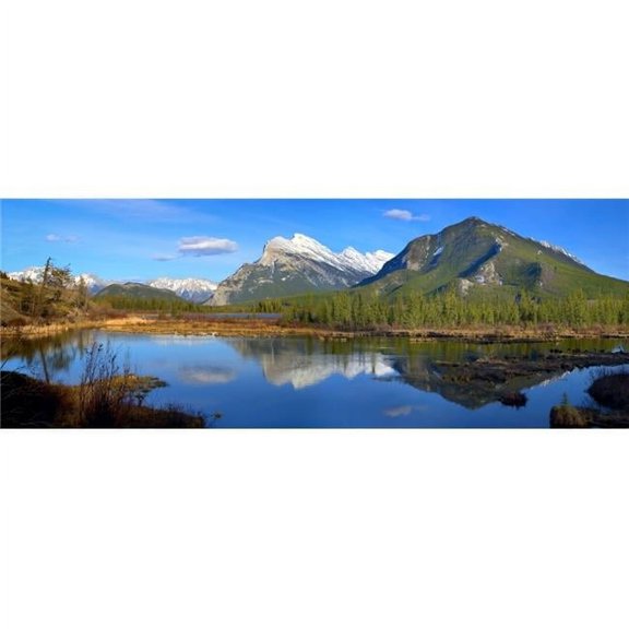 Posterazzi DPI1794772LARGE Mount Rundle in Banff National Park Alberta Canada Poster Print by Richard Wear, 36 x 13 - Large