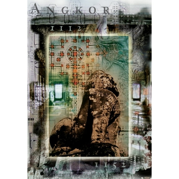 Posterazzi DPI1796695LARGE Composition Based On Angkor History Poster Print by Design Pics Eye Traveller, 24 x 36 - Large