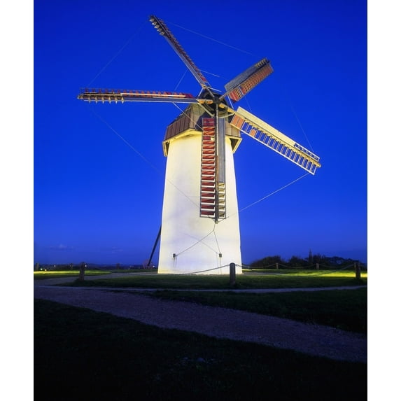 Posterazzi DPI1797971 Skerries Mills Co Fingal Ireland Poster Print by The Irish Image Collection, 13 x 16
