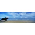 thumbnail image 1 of Posterazzi DPI1798826 Man Riding A Pony On The Beach Portrush County Antrim Northern Ireland Poster Print by The Irish Image Collection, 35 x 11, 1 of 1