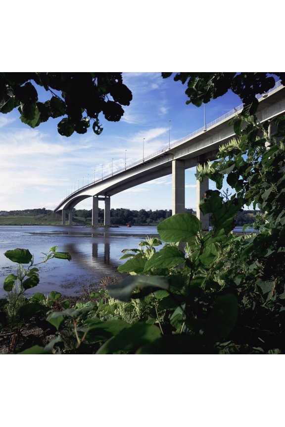 DPI1799354 Foyle Bridge Derry City Co Londonderry Ireland Poster Print by The Irish Image Collection, 15 x 15