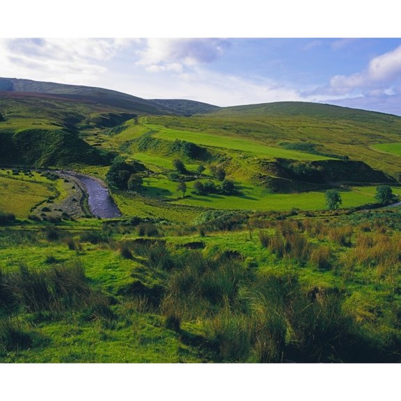 Posterazzi DPI1802034LARGE Glenelly Valley Sperrin Mountains Co Tyrone Ireland Poster Print by The Irish Image Collection, 34 x 26 - Large