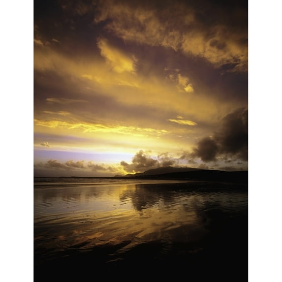 Posterazzi DPI1802233 Keel Achill Island Co Mayo Ireland Poster Print by The Irish Image Collection, 13 x 17