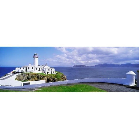 Posterazzi DPI1804603LARGE Fanad Head Lighthouse Co Donegal Ireland - 19th Century Lighthouse Poster Print by The Irish Image Collection, 44 x 14 - Large