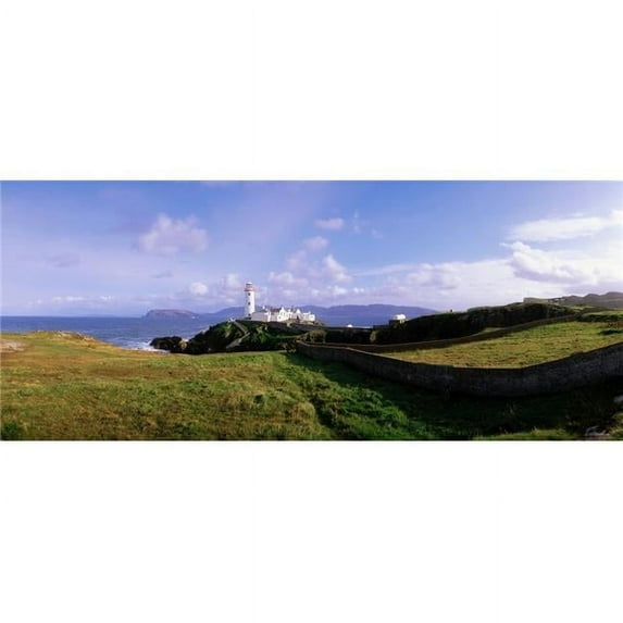 Posterazzi DPI1804714 Fanad Head Lighthouse Co Donegal Ireland - Lighthouse Built in 1817 At Entrance To Lough Swilly from Mulroy Bay Poster Print by The Irish Image Collection, 30 x 12