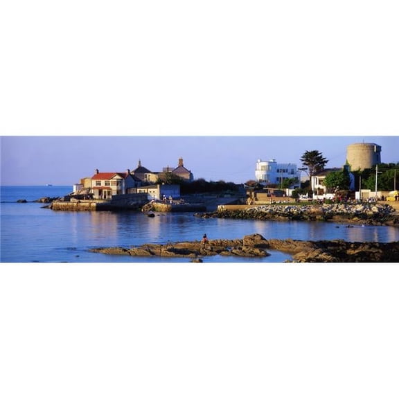 Posterazzi DPI1813467LARGE The James Joyce Tower Sandycove Co Dublin Ireland Poster Print by The Irish Image Collection, 44 x 14 - Large