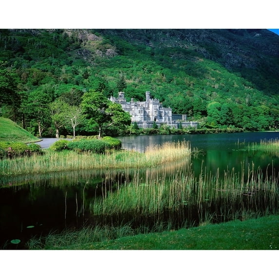 Posterazzi DPI1815561LARGE Kylemore Abbey Co Galway Ireland Poster Print by The Irish Image Collection, 34 x 26 - Large
