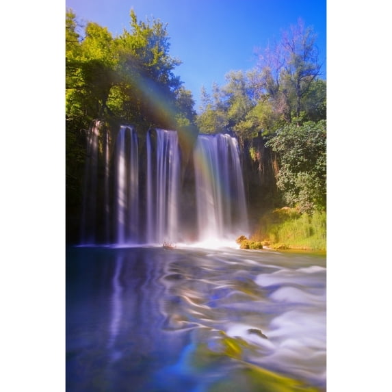Posterazzi DPI1819448 Duden Waterfalls Antalya Turkey Poster Print by Carson Ganci, 11 x 17
