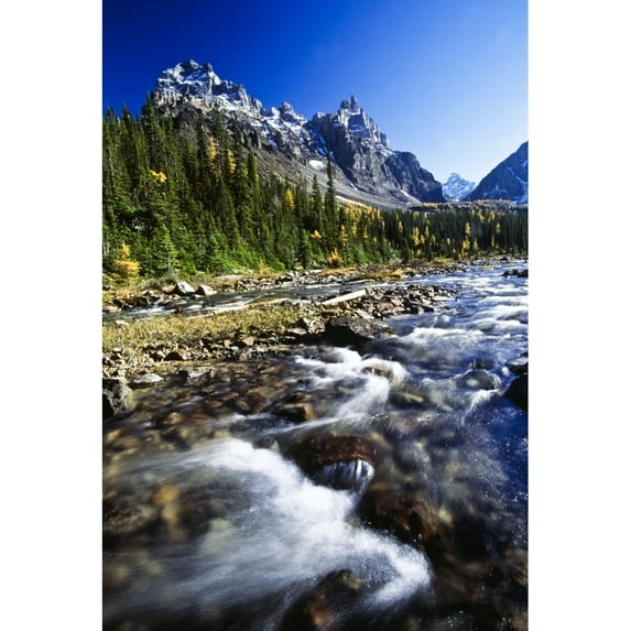 Posterazzi DPI1822663 Paradise Valley Banff National Park Alberta Canada Poster Print by Bilderbuch, 12 x 17