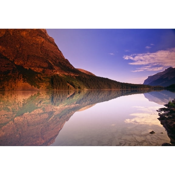 Posterazzi DPI1822679 Cerulean Lake Mount Assiniboine Provincial Park British Columbia Canada Poster Print by Bilderbuch, 18 x 12