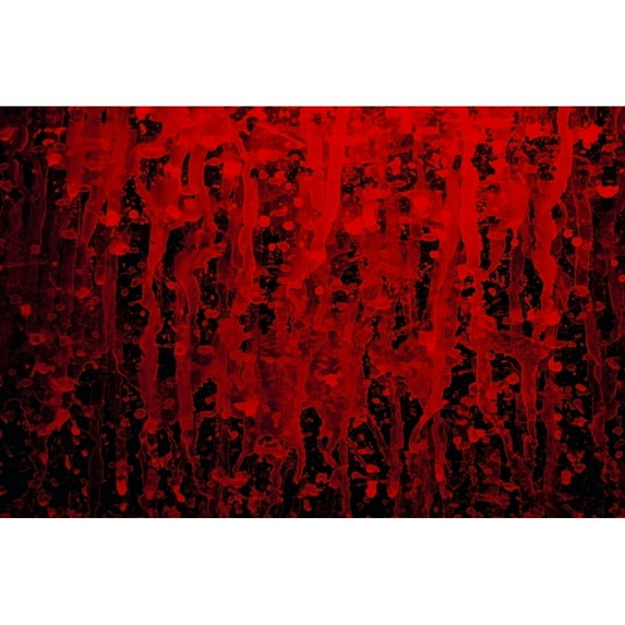 Posterazzi DPI1823724LARGE Red Streaks Poster Print by Nathan Lau, 34 x 22 - Large