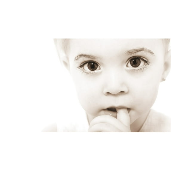 Posterazzi DPI1826021LARGE Portrait of A Baby Poster Print by Chris & Kate Knorr, 38 x 20 - Large