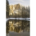 thumbnail image 1 of Posterazzi DPI1830148 Mountains Reflecting in Merced River in Winter Yosemite National Park California United States of America Poster Print by Robert Brown, 11 x 17, 1 of 3