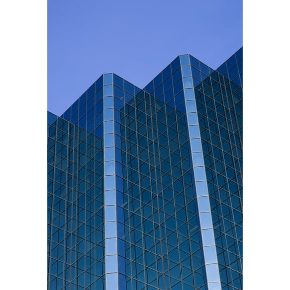 Posterazzi DPI1831097 Office Buildings Poster Print by David Chapman, 12 x 18