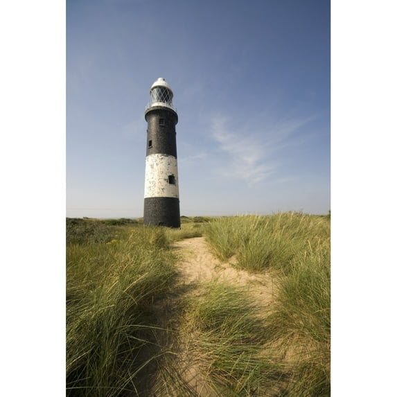 Posterazzi DPI1833396 Lighthouse in The Dunes Poster Print, 12 x 18