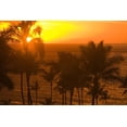 thumbnail image 1 of Posterazzi DPI1834671LARGE Sunset On Beach Wailea Hawaii Poster Print, Large - 36 x 24, 1 of 4