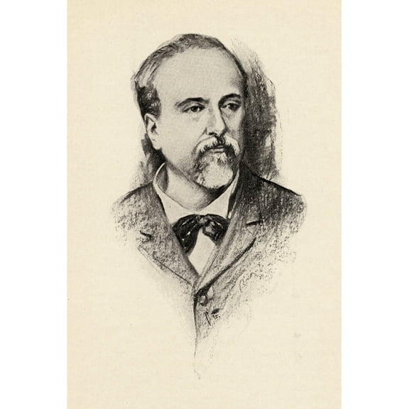 Posterazzi DPI1838777 Emmanuel Chabrier 1842-1894 French Composer Portrait by Chase Emerson American Artist 1874-1922 Print, 12 x 18