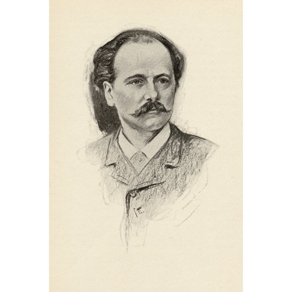 Posterazzi DPI1838789LARGE Jules Fr-d-ric Massenet 1842-1912 French Composer Portrait by Chase Emerson American Artist 1874-1922 Poster Print, Large - 24 x 36
