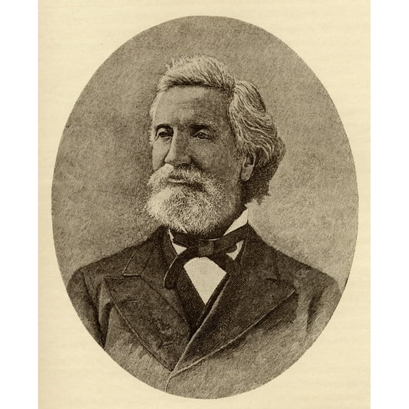 Posterazzi DPI1838808LARGE John Townsend Trowbridge 1827-1916 American Author From The Book Poster Print, Large - 26 x 32