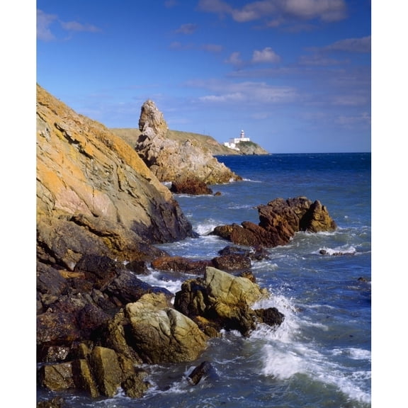 Posterazzi DPI1840159 Co Dublin The Bailey Lighthouse Poster Print, 13 x 16