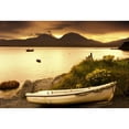 thumbnail image 1 of Posterazzi DPI1846011LARGE Boat On The Shore At Sunset Island of Islay Scotland Poster Print, Large - 34 x 22, 1 of 3