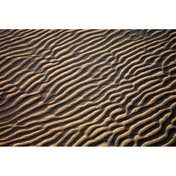 Posterazzi DPI1848037 Zanzibar Tanzania - Sand Patterns Poster Print, 18 x 12