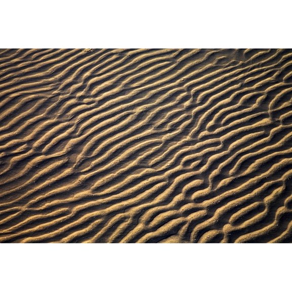 Posterazzi DPI1848037 Zanzibar Tanzania - Sand Patterns Poster Print, 18 x 12