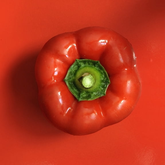 Posterazzi DPI1850799 High Angle View of Red Pepper Poster Print, 15 x 15
