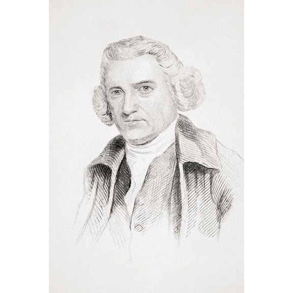 Posterazzi DPI1855392LARGE John Smeaton 1724-1792 English Engineer & Founder of The Civil Engineering Profession In Great Britain From Old England Poster Print, Large - 22 x 34