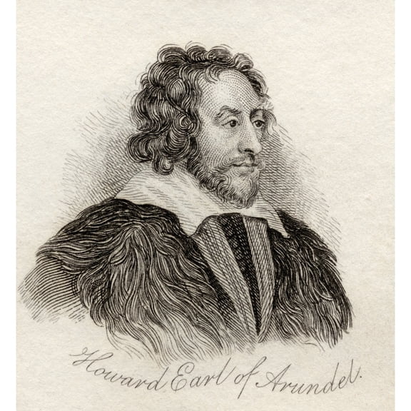 Posterazzi DPI1855594 Thomas Howard 2Nd Earl of Arundel Earl of Surrey Earl of Norfolk 1585-1646 English Noble & Courtier Noted for His Coll Poster Print, 14 x 15
