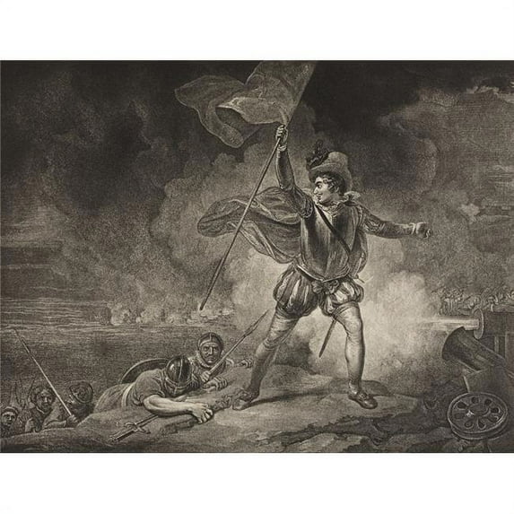 Posterazzi DPI1855858LARGE As You Like It. Act II Scene VII The Seven Ages of Man. Fourth Age Poster Print, Large - 32 x 24