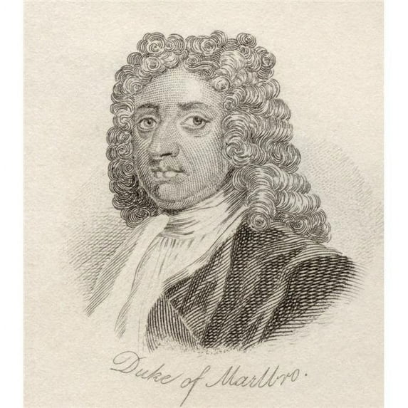 Posterazzi DPI1855876LARGE John Churchill 1St Duke of Marlborough 1650 To 1722 English General Poster Print, Large - 26 x 30