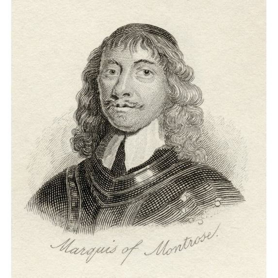 Posterazzi DPI1855885LARGE James Graham 1St Marquess & 5th Earl of Montrose 1612 To 1650 Scottish Poster Print, Large - 28 x 30