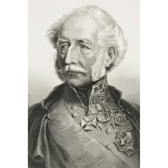Posterazzi DPI1855926LARGE Hugh Gough 1St Viscount Gough 1779 - 1869 British Field Marshal From The Book Poster Print, Large - 24 x 36