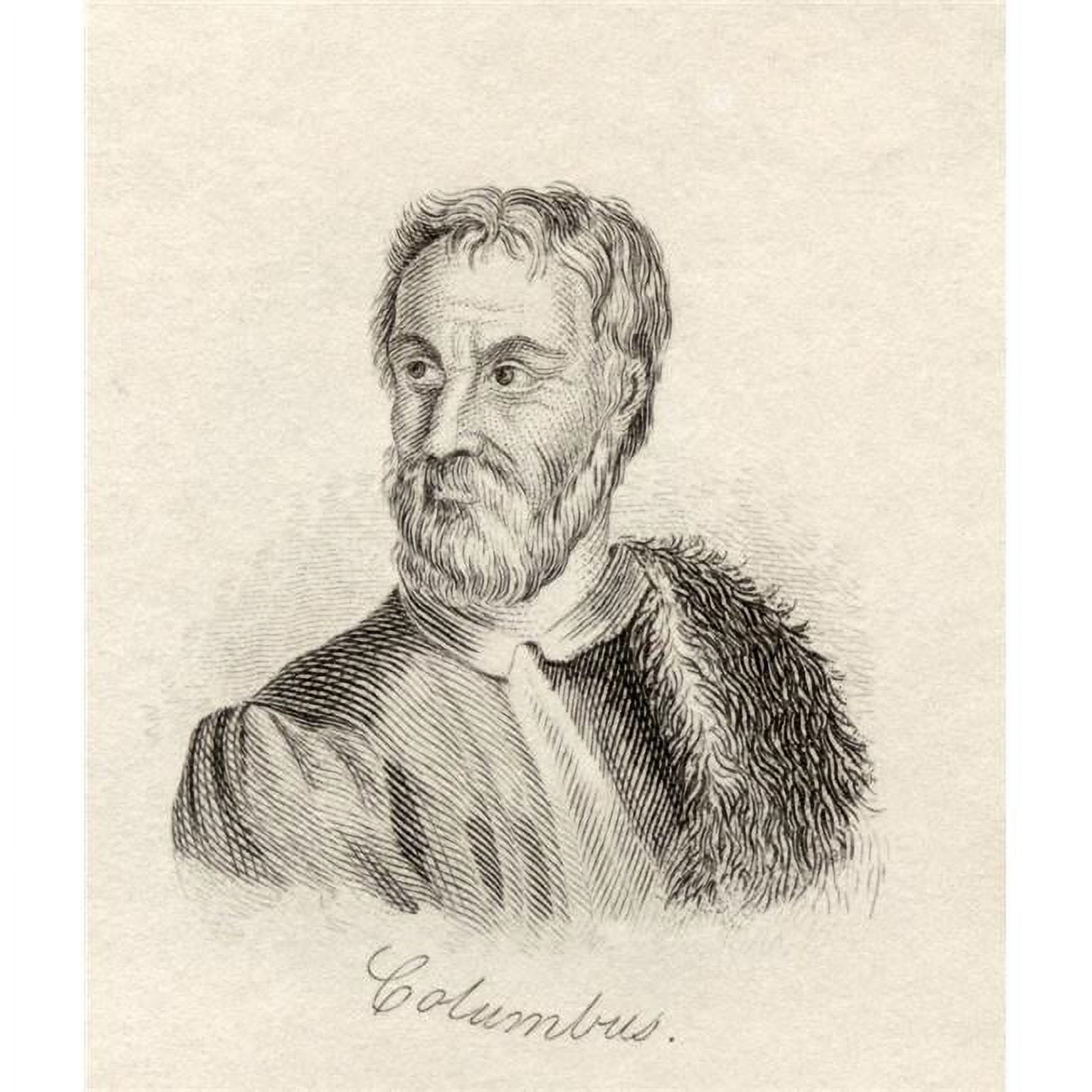 Posterazzi DPI1856191 Christopher Columbus 1451 - 1506 Italian Born ...