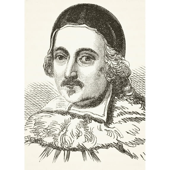 Posterazzi DPI1856277LARGE Sir Matthew Hale 1609 To 1676 English Jurist & Lord Justice of England From The National & Domestic History of English Poster Print, Large - 24 x 34