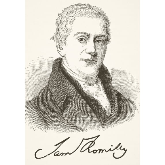 Posterazzi DPI1856312LARGE Sir Samuel Romilly 1757- 1818 English Legal Reformer From The National & Domestic History of England by William Aubrey Poster Print, Large - 24 x 34