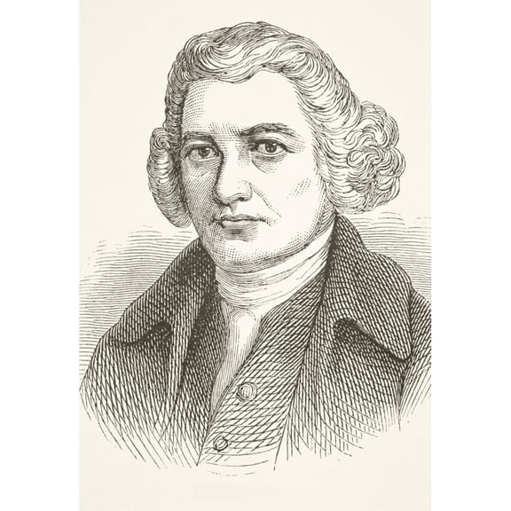 Posterazzi DPI1856316LARGE John Smeaton 1724 - 1792 English Engineer & The Founder of The Civil Engineering Profession In Great Britain2 Poster Print, Large - 24 x 34