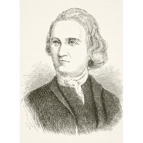 Posterazzi DPI1856352LARGE Samuel Adams 1722 - 1803 American Statesman & Founding Father From The National & Domestic History of England by William Aubrey Poster Print, Large - 24 x 34