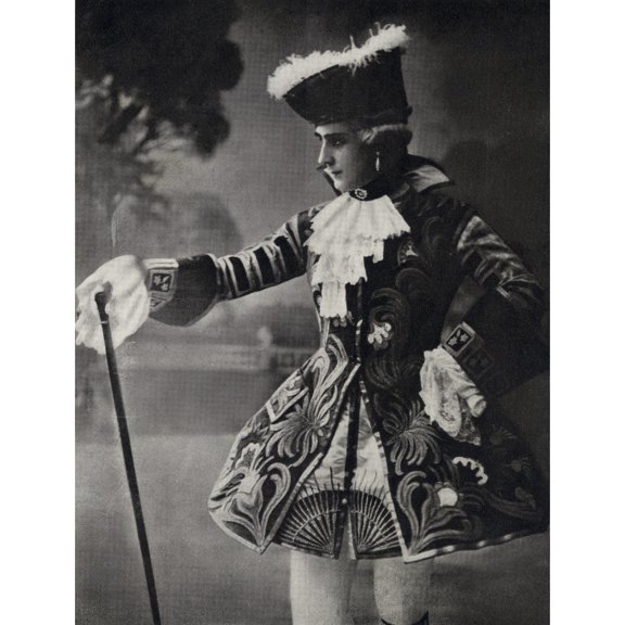 Posterazzi DPI1856484 Michael Fokine Also Mikhail Fokin 1880 - 1942 Russian Choreographer & Dancer From The Book Footnotes To The Ballet Published 1938 Poster Print, 12 x 16