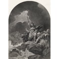 thumbnail image 1 of Posterazzi DPI1856572LARGE The Destruction of Pharaohs Host Engraved by S Allen After P J De Loutherbourg From The National Illustrated Family Bib Poster Print, Large - 24 x 34, 1 of 3