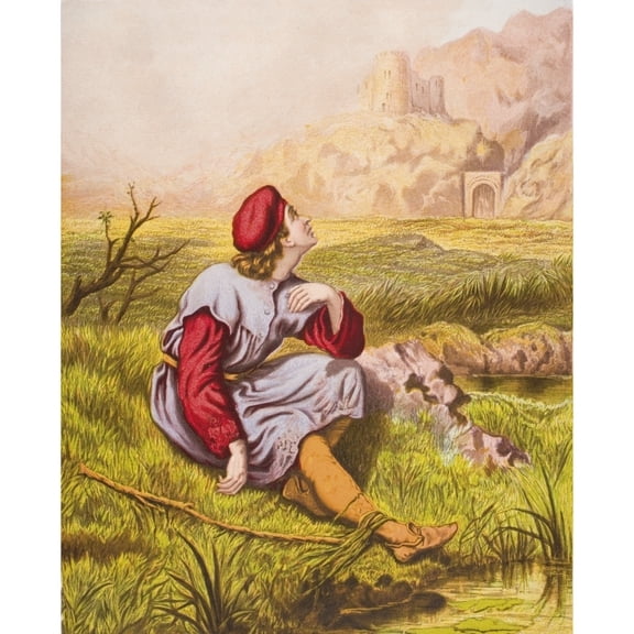 Posterazzi DPI1857185LARGE Lamentation of Tender Conscience From The Book The Pilgrims Progress by John Poster Print, Large - 26 x 32