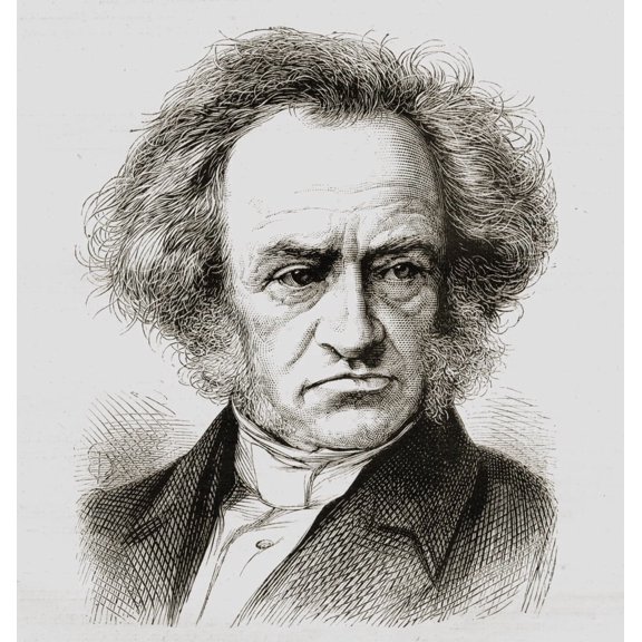 Rev Robert Smith Candlish, 1806-1873. Scottish Preacher Poster Print (14 x 15)