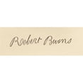 thumbnail image 1 of Posterazzi DPI1857479 Signature of Robert Burns 1759-1796. Scottish Poet Poster Print, 25 x 9, 1 of 1