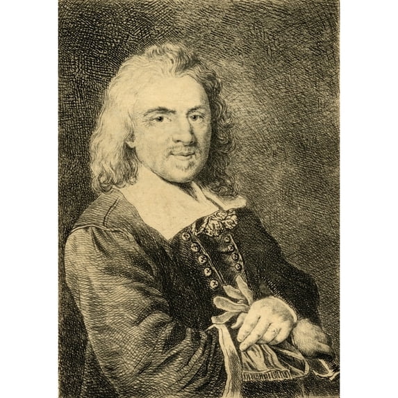 Posterazzi DPI1857560LARGE Izaak Walton 1593-1683. English Biographer Poster Print, Large - 24 x 36
