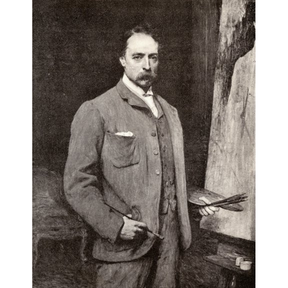 Posterazzi DPI1857653 William Quiller Orchardson 1832-1910. Scottish Portrait Painter & Illustrator Poster Print, 13 x 17