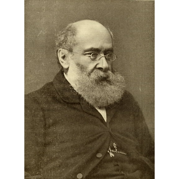 Posterazzi DPI1857656 Anthony Trollope, 1815-1882 English Writer From The Book The Masterpiece Library of Short Stories, English, Volume 8 Poster Print, 12 x 17