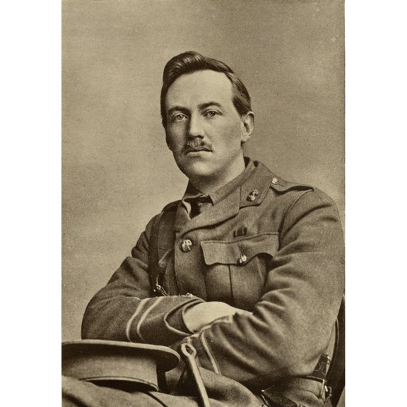 Posterazzi DPI1857713LARGE Lord Dunsany Edward John Moreton Drax Plunkett 1878-1957 English Author Poster Print, Large - 24 x 36