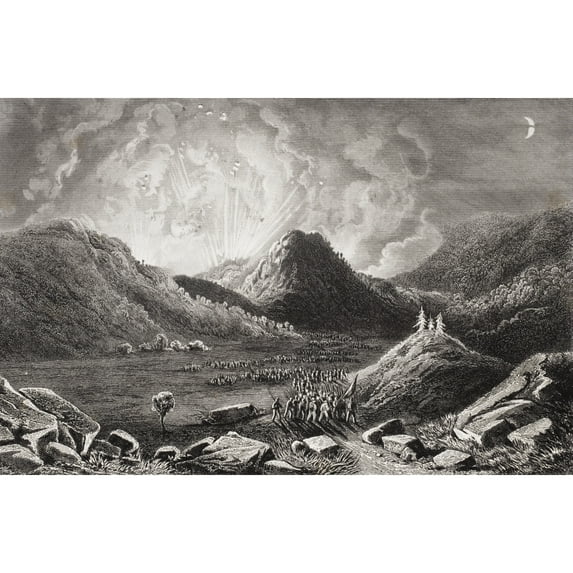 Posterazzi DPI1857784LARGE Evacuation of Cumberland Gap Tennessee September 1862 Poster Print, Large - 36 x 22