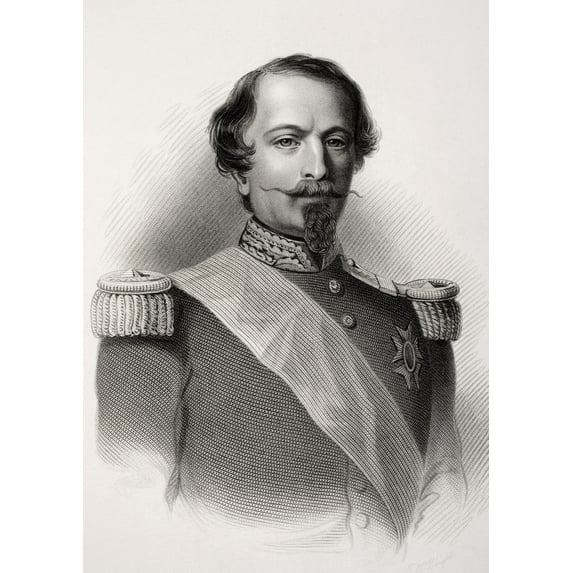 Posterazzi DPI1857821LARGE Napoleon III Also Called Until 1852 Louis Napoleon In Full Charles Louis Napoleon Bonaparte 1808-1873 President of The S Poster Print, Large - 24 x 34